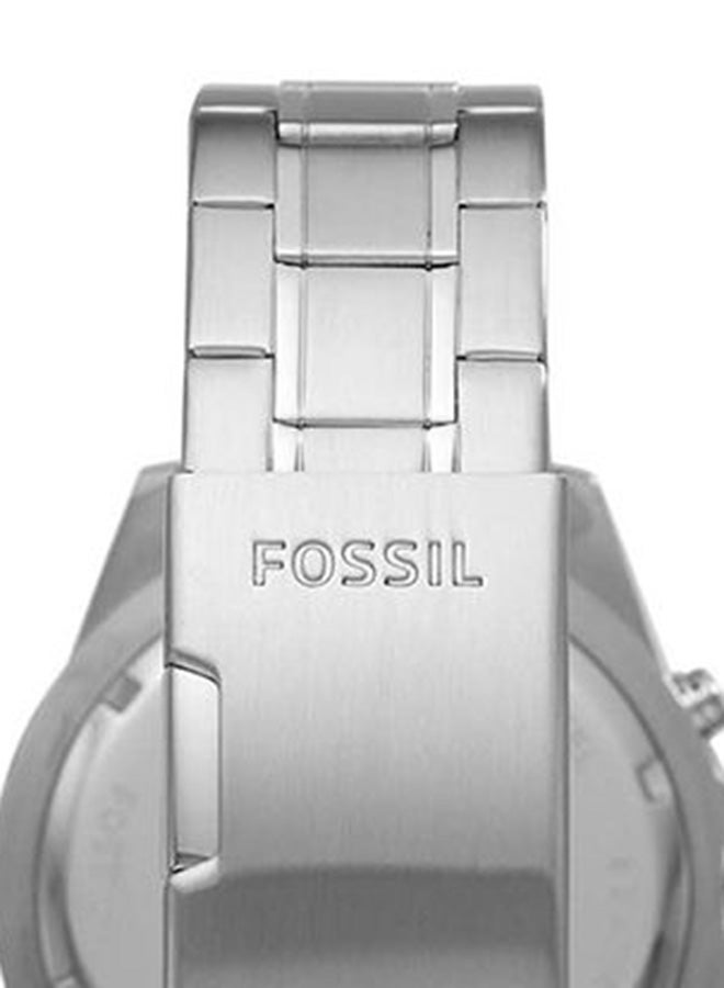 FOSSIL - Men's Stainless Steel Analog Wrist Watch FS5623 - 44 mm - Silver - Image 1