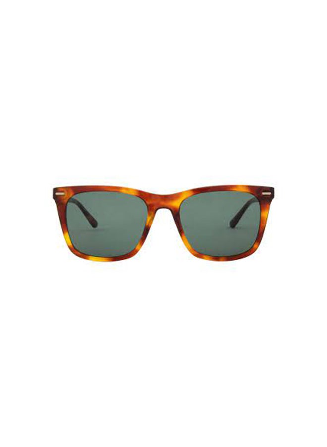 CALVIN KLEIN - Men's Fullrim Injected Modified Rectangle Sunglasses - Lens Size: 53 mm - Image 1