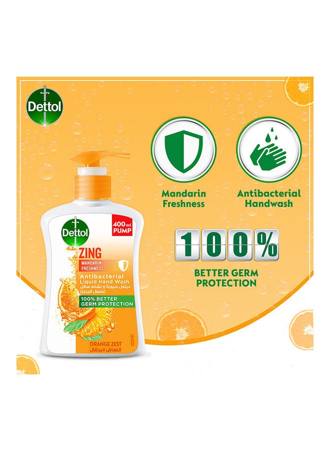 Dettol Antibacterial Liquid Hand Wash Pump 400ml  - Image 5