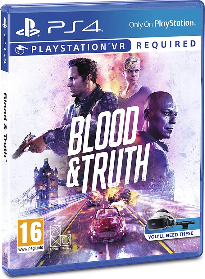 Sony Blood & Truth - PlayStation 4 (PS4) - Image 1