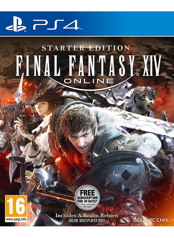 Square Enix - Final Fantasy Xiv Online (Starter Edition) - PlayStation 4 (PS4) - Image 1