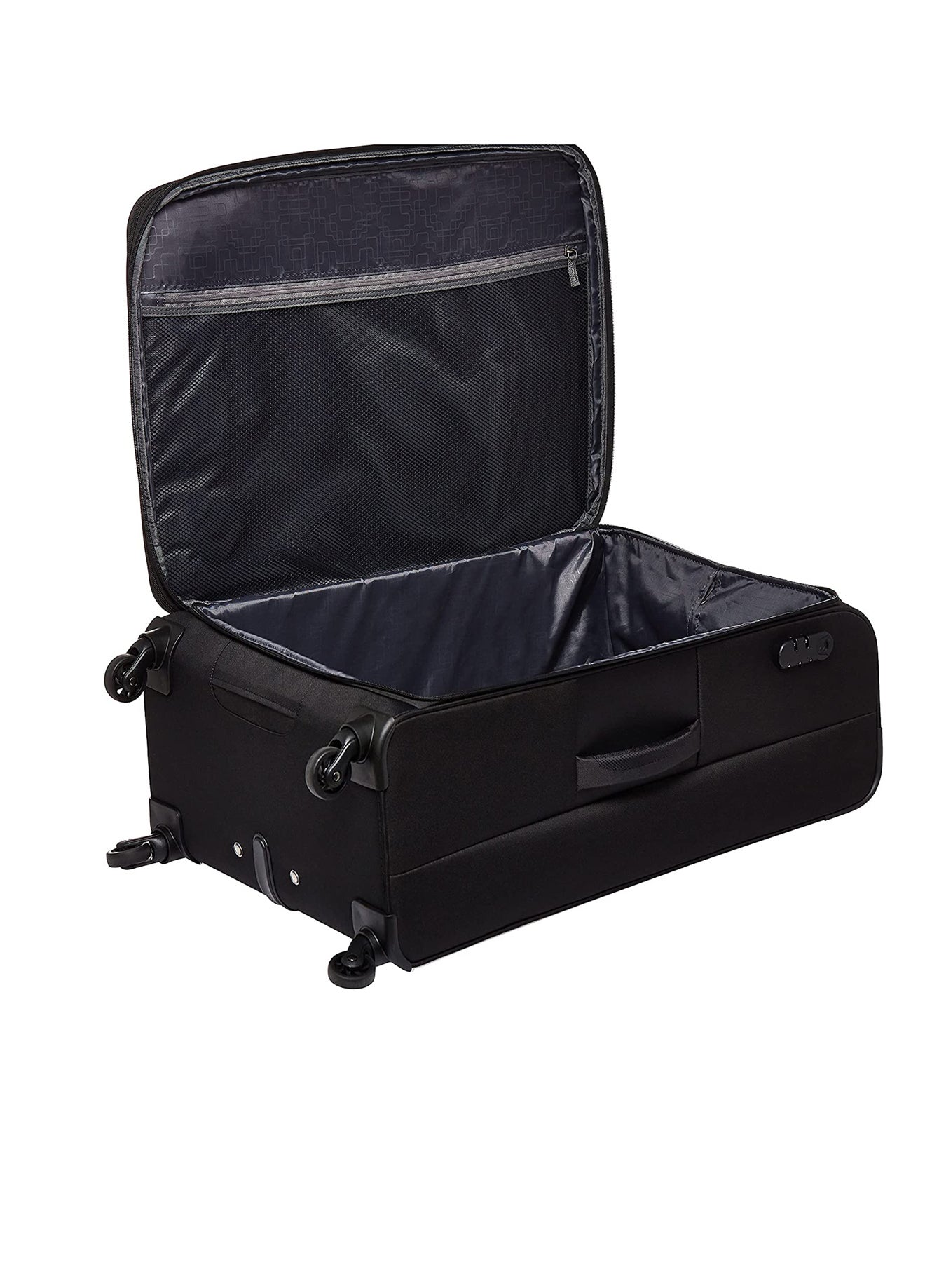 Jamaica Soft Small Cabin Luggage  travel Trolley Bag Black 