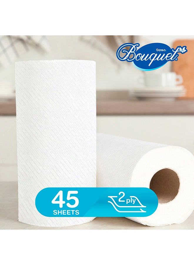 Sanita Kitchen Towel With 8 Rolls 3 Piecese  - Image 5