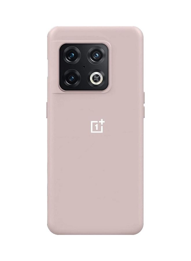 MARGOUN OnePlus 10 Pro Silicone Liquid Case Soft Ultra Slim Shockproof Full Body Protection Cover 6.7inch Pink Sand - Image 3