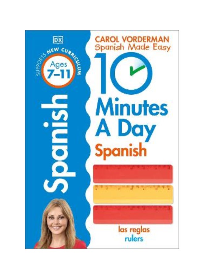 10 Minutes A Day Spanish Paperback English by Carol Vorderman - 42384 