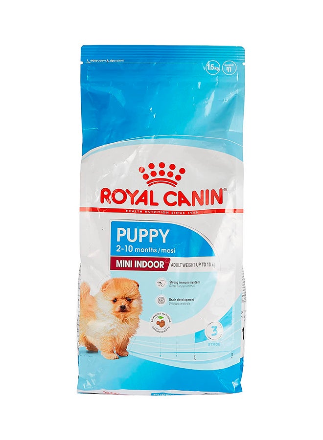 ROYAL CANIN Size Health Nutrition Mini Indoor Puppy 1.5kg  - Image 1