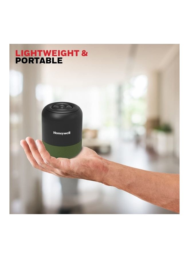 هوني ويل مكبر صوت موكسي V200 خفيف الوزن ومحمول وباتصال لاسلكي بخاصية البلوتوث 5.0 وتقنية TWS ووقت تشغيل يصل إلى 12 ساعة أخضر زيتوني - Image 2