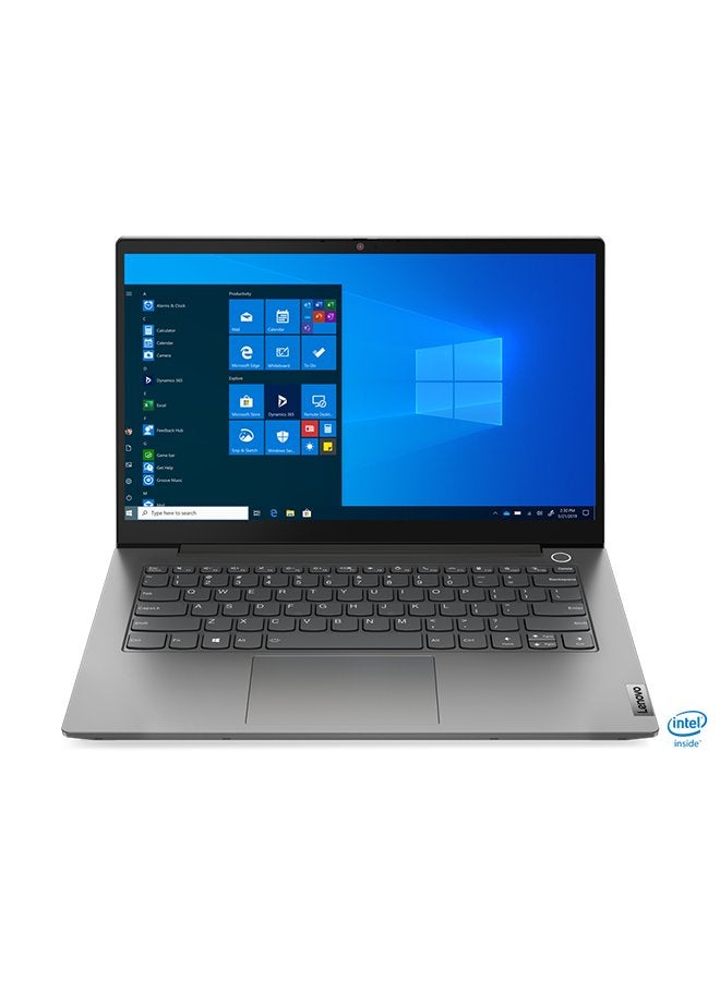 Lenovo TB14 Laptop With 14-Inch Display, Core i5 1135G7 Processer/8GB RAM/256GB SSD/Intel XE Graphics Arabic Mineral Grey 