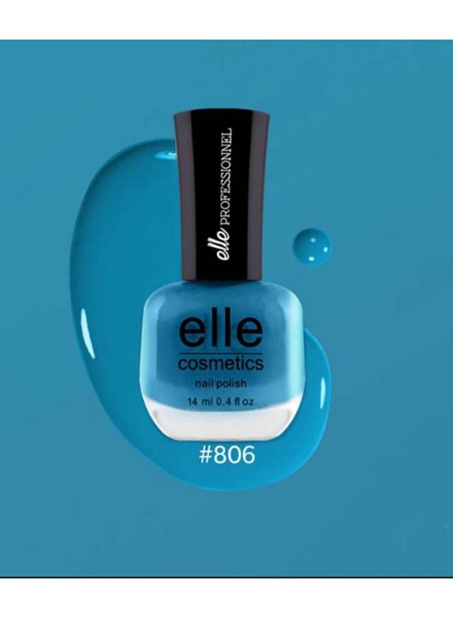 Nail Polish 806 Deep Blue