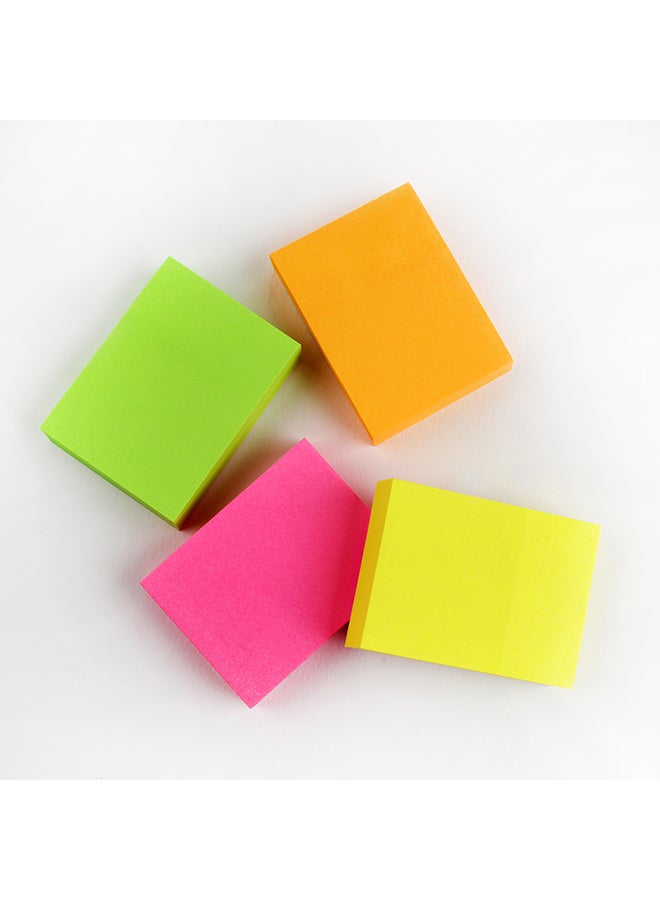 4x100 Sheets 37.5X50 mm Sticky Notes Y04-4K Yellow/Green/Magenta - v1656934751/N45891359A_4