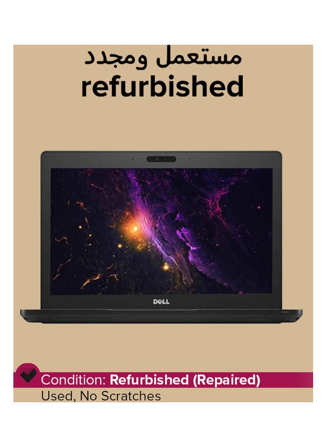 DELL - Refurbished - Latitude 5280 (2017) Laptop With 12.5-Inch Display, Intel Core i5 Processor/7th Gen/8GB RAM/256GB SSD/Intel HD Graphics Black English Black - Image 1