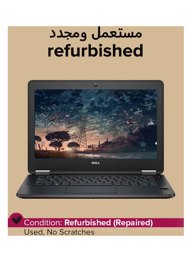 DELL - Refurbished - Latitude 7270  (2016) Laptop With 12.5-Inch Display, Intel Core i7 Processor/6th Gen/8GB RAM/256GB SSD/Intel HD Graphics Black English Black - Image 1