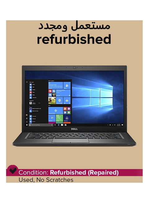 Refurbished - Latitude 7480  (2017) Laptop With 14-Inch Display, Intel Core i5 Processor/6th Gen/8GB RAM/500GB HDD/Intel HD Graphics Black English Black
