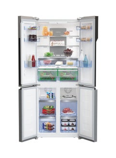 Beko No Frost Side By Side Digital Bottom Freezer Refrigerator 515 kW GNE480E20ZXPH Silver  - Image 3
