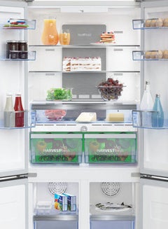 Beko No Frost Side By Side Digital Bottom Freezer Refrigerator 515 kW GNE480E20ZXPH Silver  - Image 5