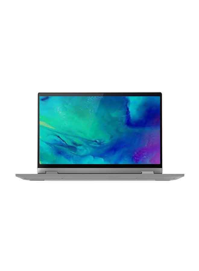 Lenovo IdeaPad Flex 5 14ALC05 Convertible 2-In-1 Laptop With 14-Inch FHD (1920x1080) Touch Screen Display, AMD Ryzen 7 5700U Processor/16GB RAM/512GB SSD/Windows 10/AMD Radeon Graphics English/Arabic Platinum Grey  - Image 1