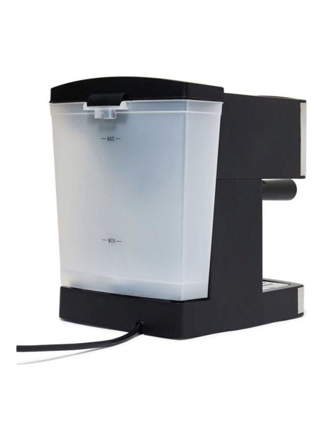 ماكينة صنع الإسبريسو بضغط 15 باراً طراز 444 1.6 L 850.0 W espressomaker444 أسود/ فضي