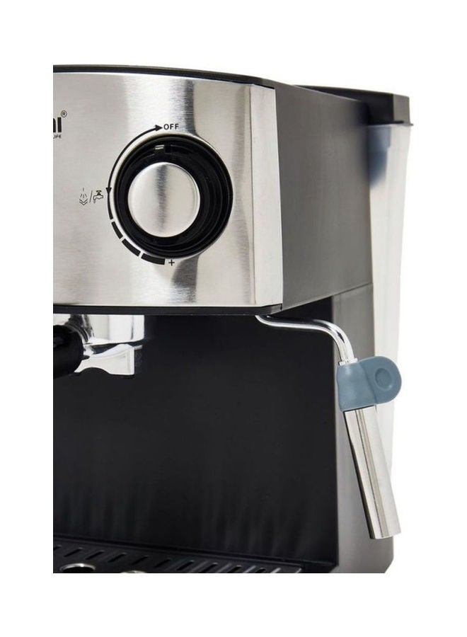ماكينة صنع الإسبريسو بضغط 15 باراً طراز 444 1.6 L 850.0 W espressomaker444 أسود/ فضي