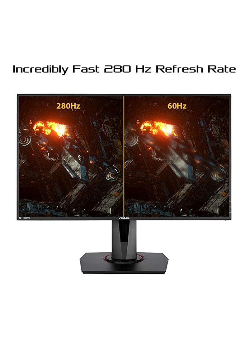 أسوس - شاشة ألعاب TUF GAMING مقاس 27 بوصة VG279QM FHD 1920X1080 IPS 280HZ 1MS HDR400 FREESYNC/G-SYNC متوافقة مع الألعاب - Image 1