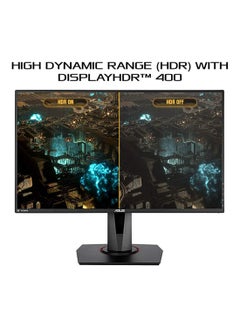 أسوس شاشة ألعاب TUF GAMING مقاس 27 بوصة VG279QM FHD 1920X1080 IPS 280HZ 1MS HDR400 FREESYNC/G-SYNC متوافقة مع الألعاب  - Image 5