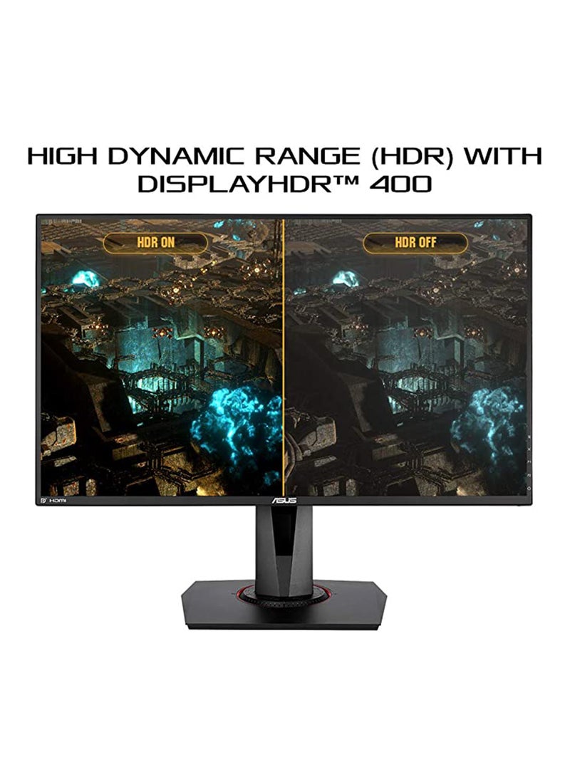 أسوس - شاشة ألعاب TUF GAMING مقاس 27 بوصة VG279QM FHD 1920X1080 IPS 280HZ 1MS HDR400 FREESYNC/G-SYNC متوافقة مع الألعاب - Image 1