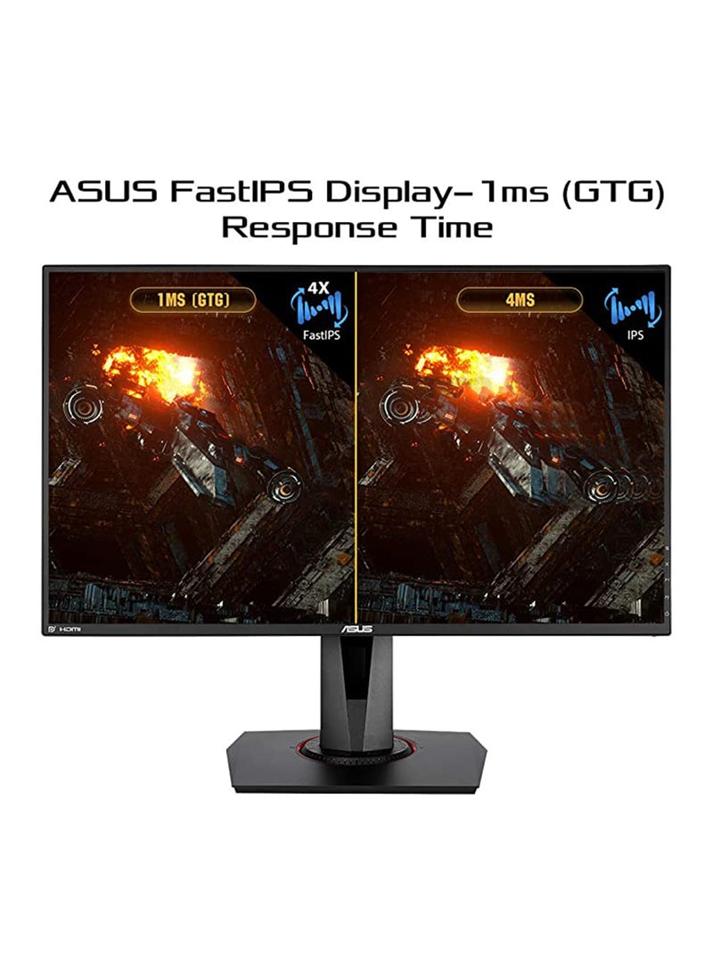 أسوس - شاشة ألعاب TUF GAMING مقاس 27 بوصة VG279QM FHD 1920X1080 IPS 280HZ 1MS HDR400 FREESYNC/G-SYNC متوافقة مع الألعاب - Image 1