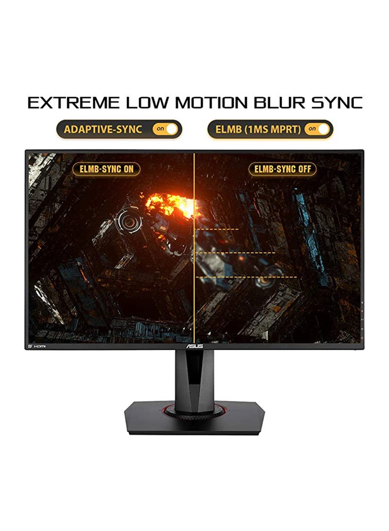 أسوس - شاشة ألعاب TUF GAMING مقاس 27 بوصة VG279QM FHD 1920X1080 IPS 280HZ 1MS HDR400 FREESYNC/G-SYNC متوافقة مع الألعاب - Image 1