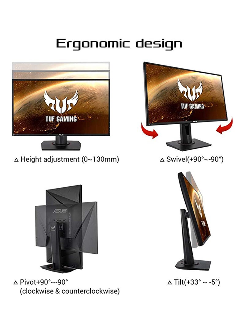 أسوس - شاشة ألعاب TUF GAMING مقاس 27 بوصة VG279QM FHD 1920X1080 IPS 280HZ 1MS HDR400 FREESYNC/G-SYNC متوافقة مع الألعاب - Image 1