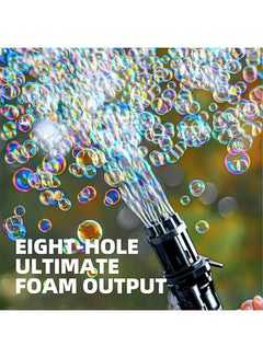 MYTOYS Electric Mini Gatling Bubble Gun Electric Bubble Maker Assorted 20cm  - Image 5
