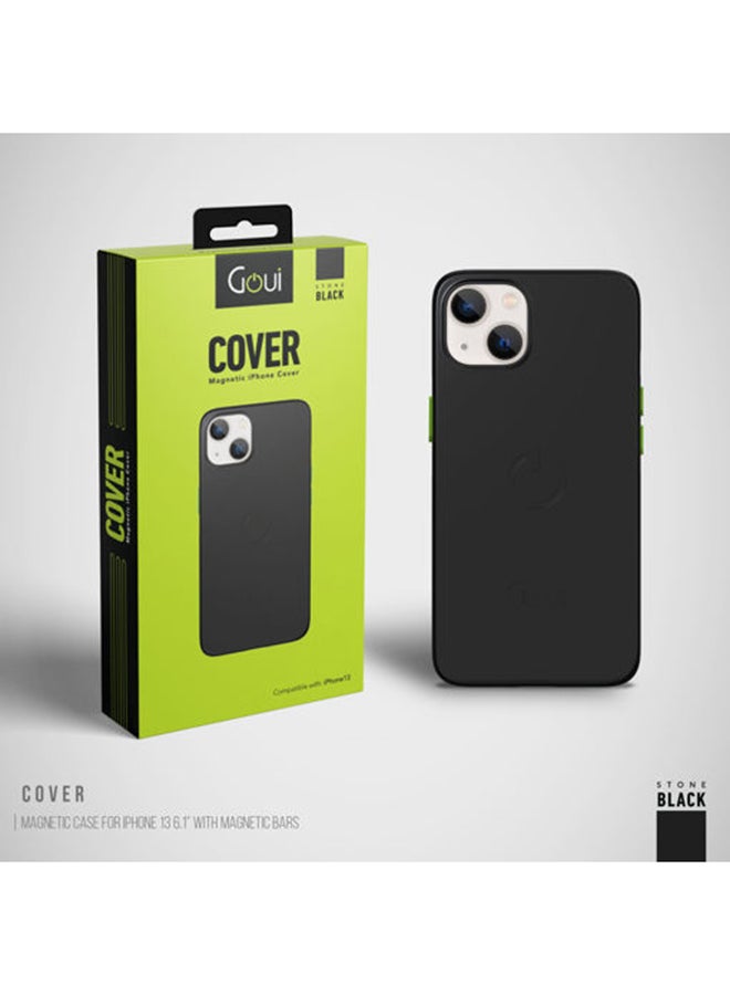جوي غطاء حماية واقٍ لجهاز آيفون 13 مع أشرطةٍ مغناطيسية أسود - Image 3