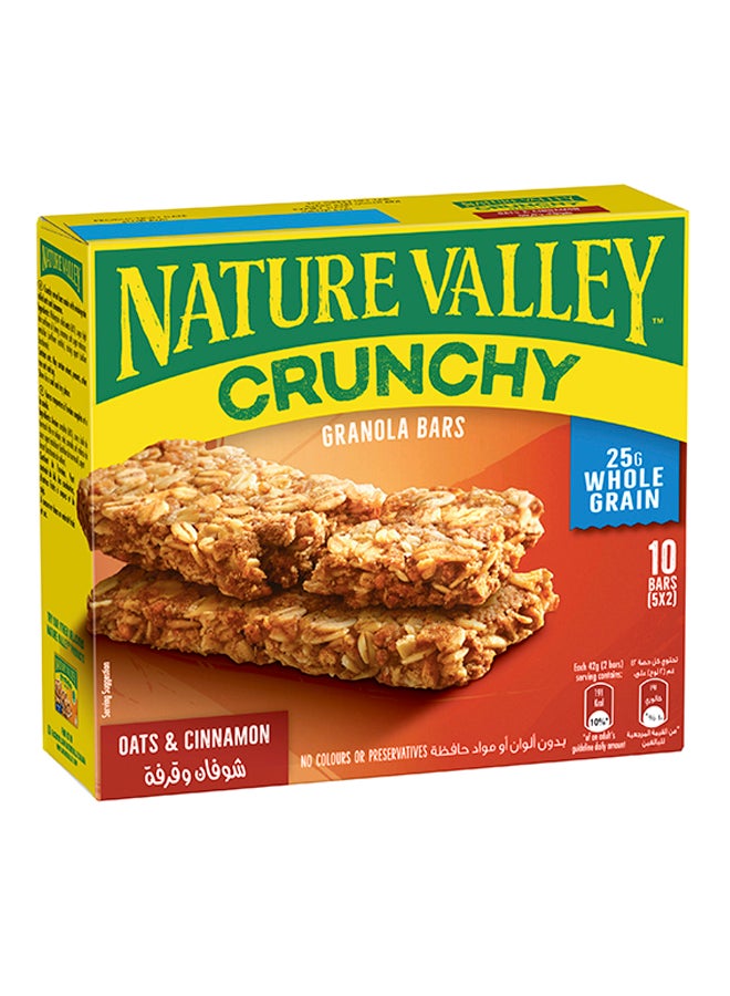 ناتشر فالي أشرطة الحبوب المقرمشة بالشوفان والقرفة - Image 1