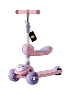 Kidle 2 In 1 Adjustable Height Foldable Scooter 79x25x58cm  - Image 1