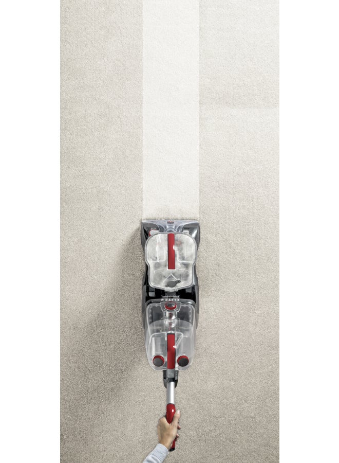 HOOVER - Elite Carpet Washer Vacuum Cleaner 3.5 L 1200 W CWGDH012 Black/Red/Clear - Image 1