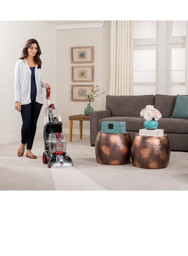HOOVER - Elite Carpet Washer Vacuum Cleaner 3.5 L 1200 W CWGDH012 Black/Red/Clear - Image 1