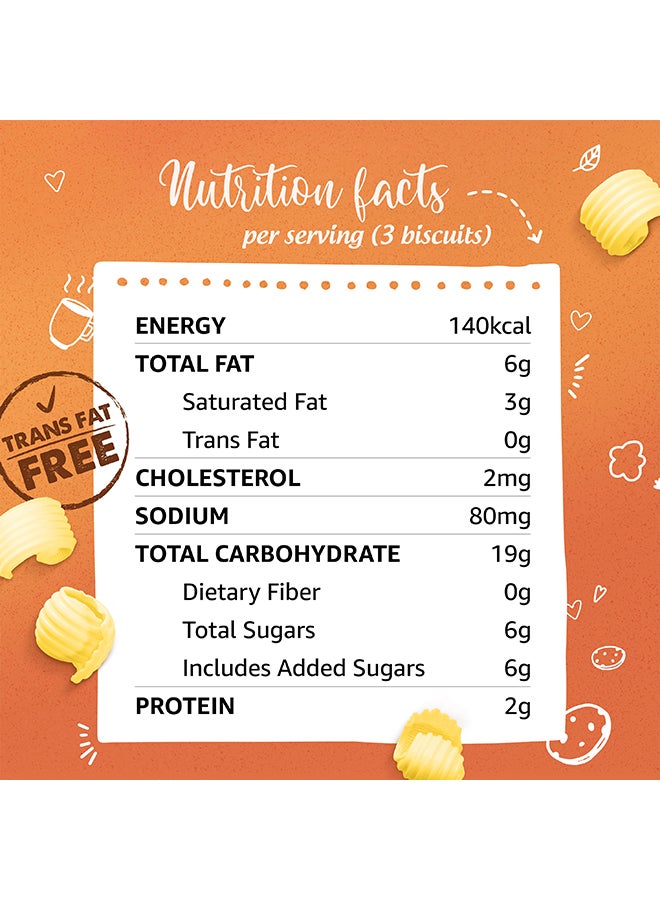 Britannia Butter Cookies 72.0grams Pack of 8 - Image 5