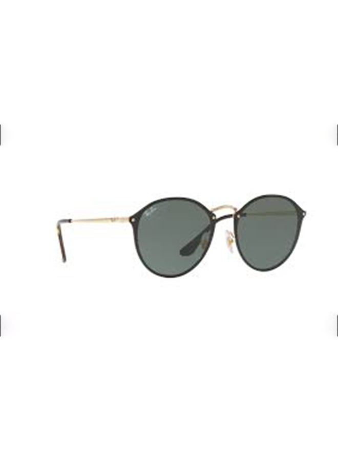 Ray-Ban - Blaze Round Sunglasses - RB3574N-001-71 - Lens Size: 59 mm - Gold - Image 1