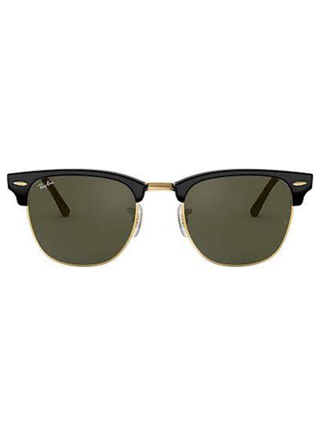 Ray-Ban Men's Polarized Clubmaster Sunglasses - RB3016 - Lens Size: 51 mm - Black  - Image 5