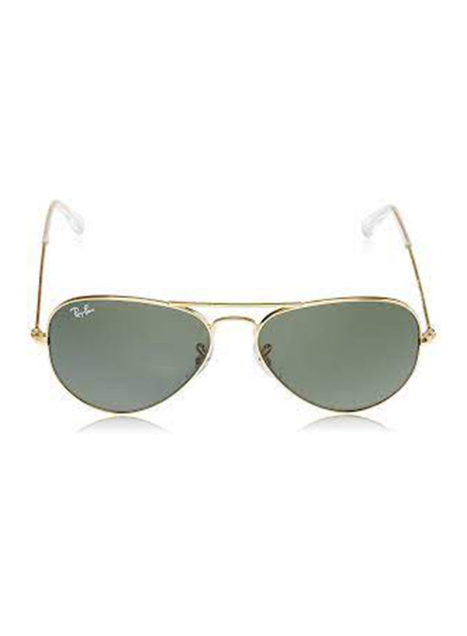 Ray-Ban Men's Polarized Aviator Sunglasses - 0RB302500162 - Lens Size: 62 mm - Gold - Image 5
