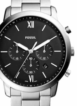 FOSSIL Men's Analog Round Wrist Watch With Stainless Steel Strap