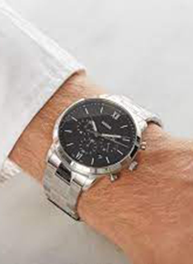 FOSSIL - Men's Analog Round Wrist Watch With Stainless Steel Strap FS5384 - Image 1