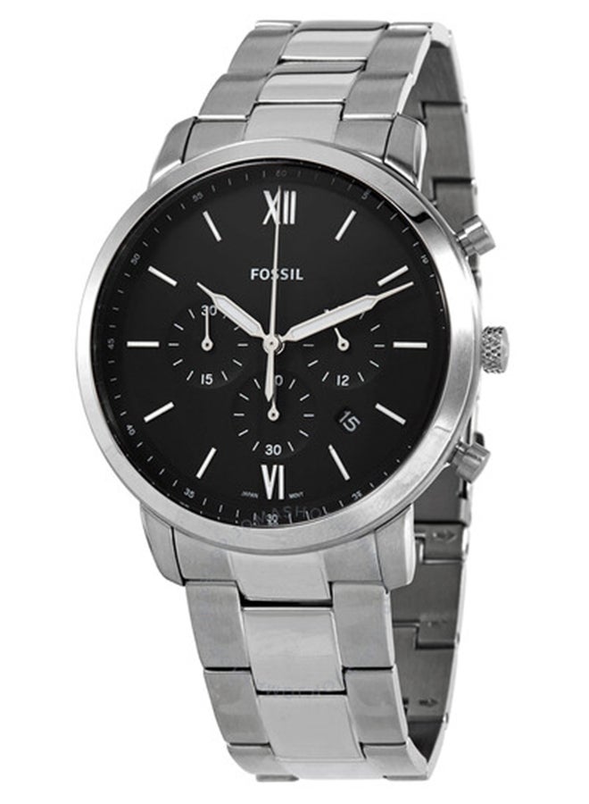 FOSSIL - Men's Analog Round Wrist Watch With Stainless Steel Strap FS5384 - Image 1