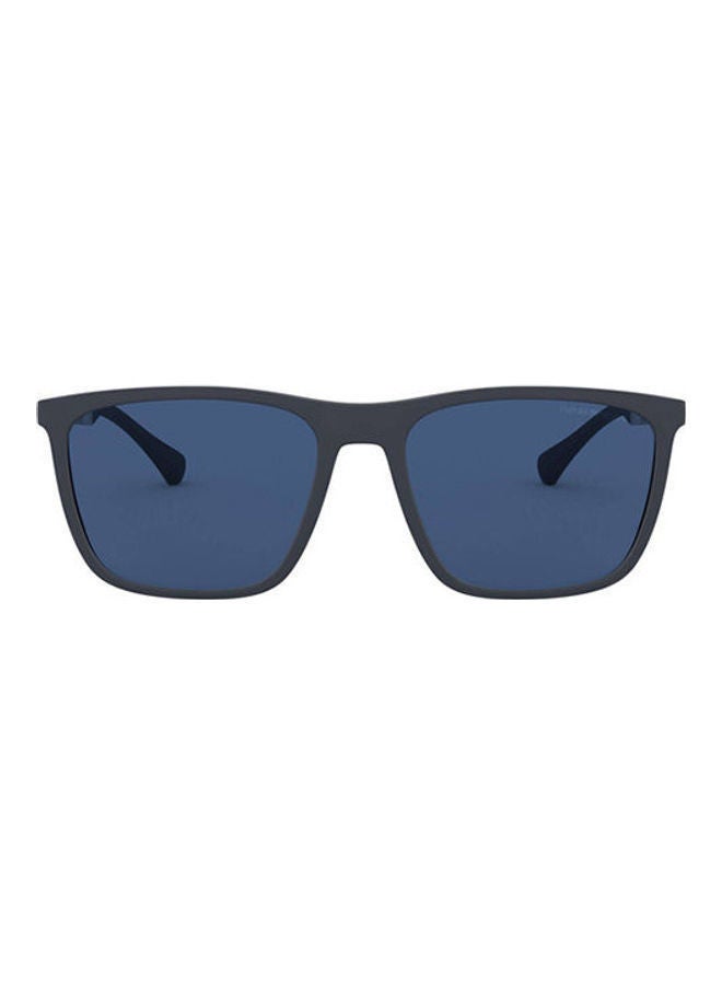 EMPORIO ARMANI - Men's Rectangular Frame Sunglasses 0EA4150 - Image 1