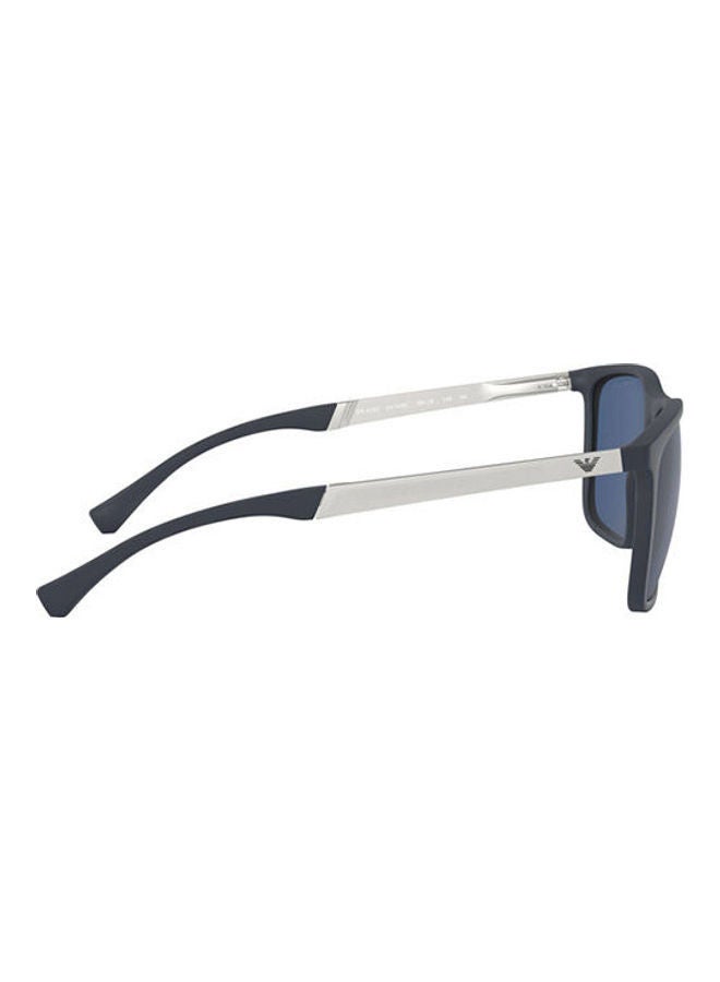EMPORIO ARMANI - Men's Rectangular Frame Sunglasses 0EA4150 - Image 1