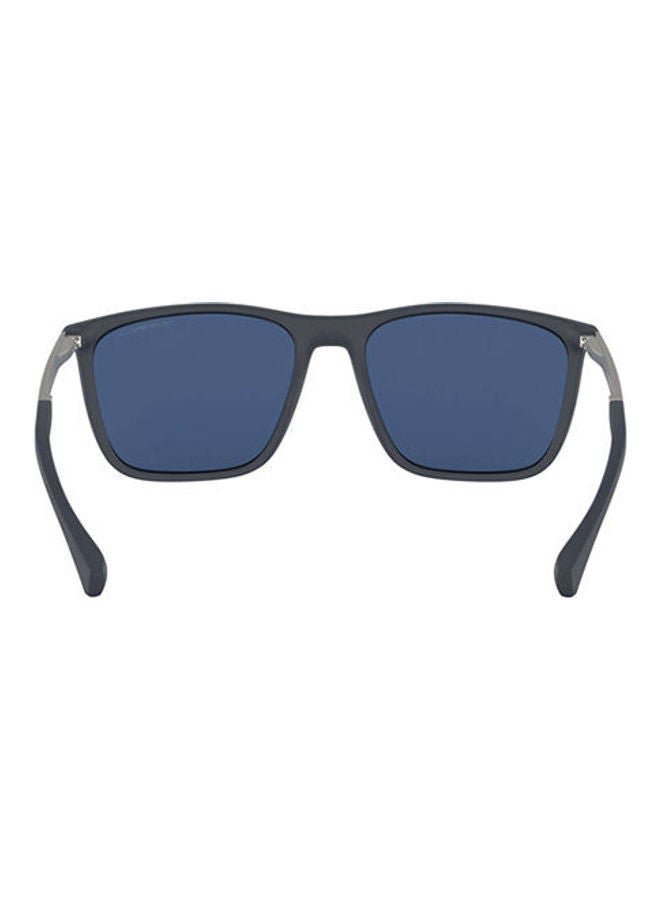 EMPORIO ARMANI - Men's Rectangular Frame Sunglasses 0EA4150 - Image 1
