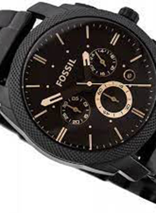 FOSSIL Men's Machine Chronograph Watch FS4682IE - 42 mm - Black  - Image 4