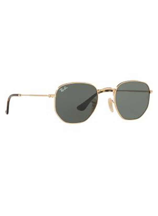 Ray-Ban - Full Rim Hexagonal Sunglasses - RB3548N 001 51 - Lens Size: 48 mm - Gold - Image 1