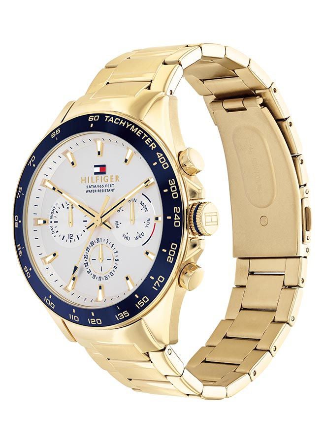 Men's Owen Silver White Dial Watch - 1791969