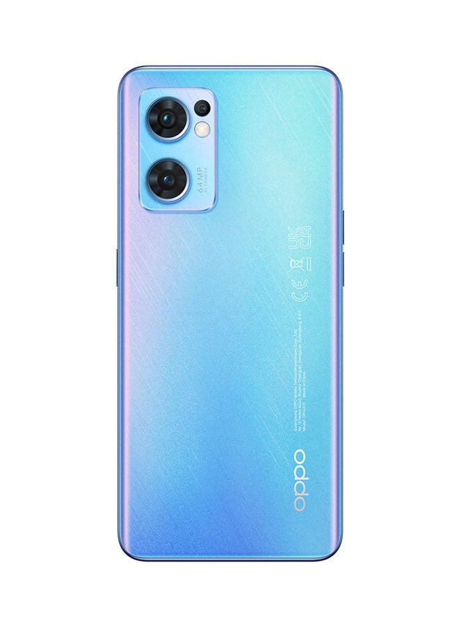 OPPO - Reno 7 5G Dual SIM Startrails Blue 8GB RAM 256GB - Middle East Version - Image 1