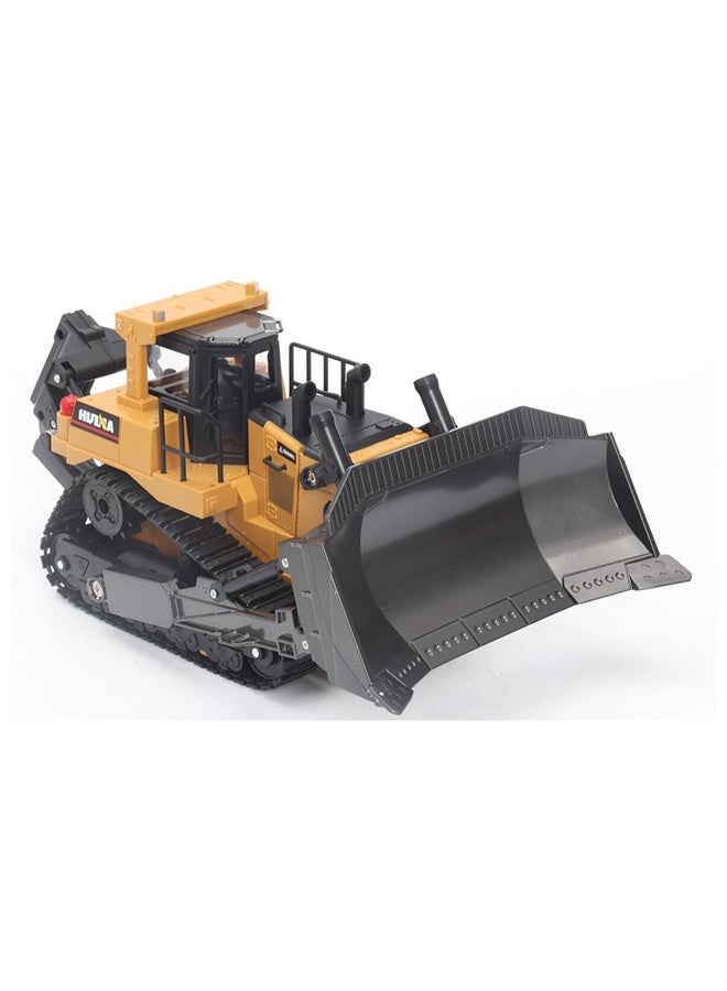 MYTOYS - RC Bulldozer 1/16 9CH Remote Control Front Loader 2.4G Construction Vehicle - Image 1