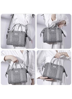 Sunveno Stylish, Lightweight Mini Grab And Go Baby Diaper Bag - Grey  - Image 3